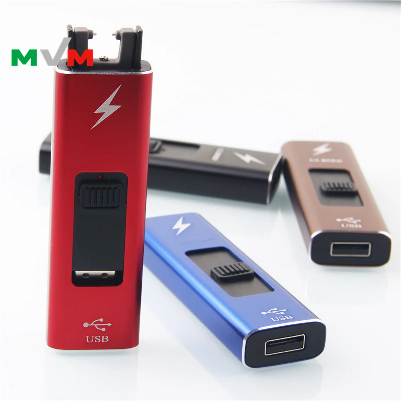  Перезаряжаемая USB Зажигалка MLT230 OEM-пакет электрическая зажигалка с одной дугой для сигаретного
