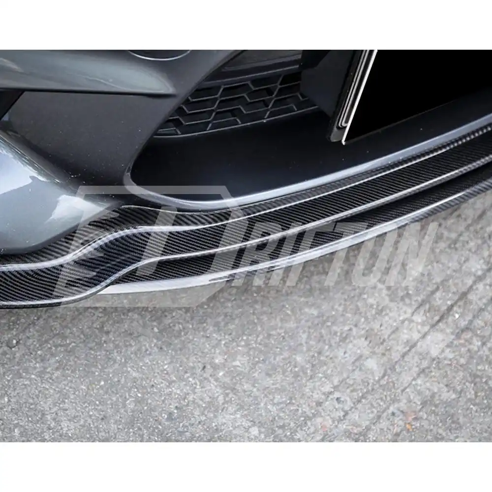 PT Style Carbon Fiber Front Lip For BMW F87 M2 2016-2019