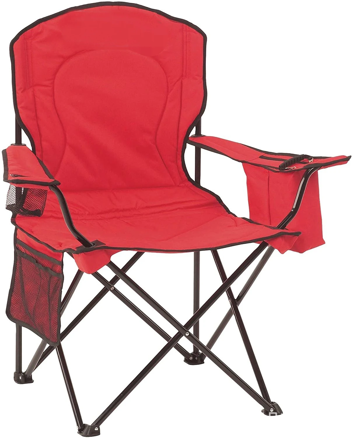 Manufacturer custom outdoor folding beach chair portable camping folding chair with cooling equipment armchairs