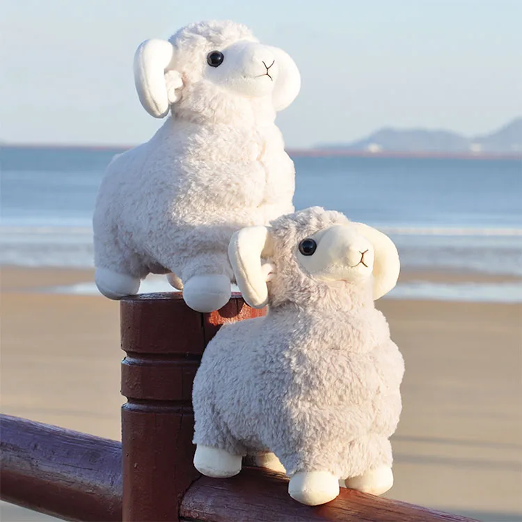 Help Deep Sleep Cute Lamb Doll Sheep Alpaca Doll Weighted Plush Toy