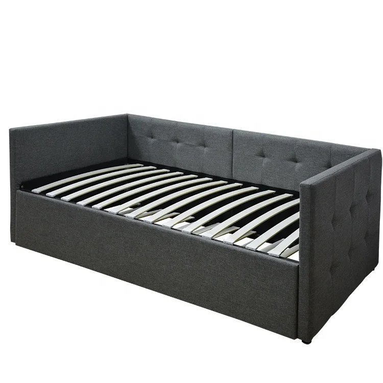 Новейший дизайн Willsoon мебель для спальни односпальная кровать диван-кровать с обивкой двуспальная