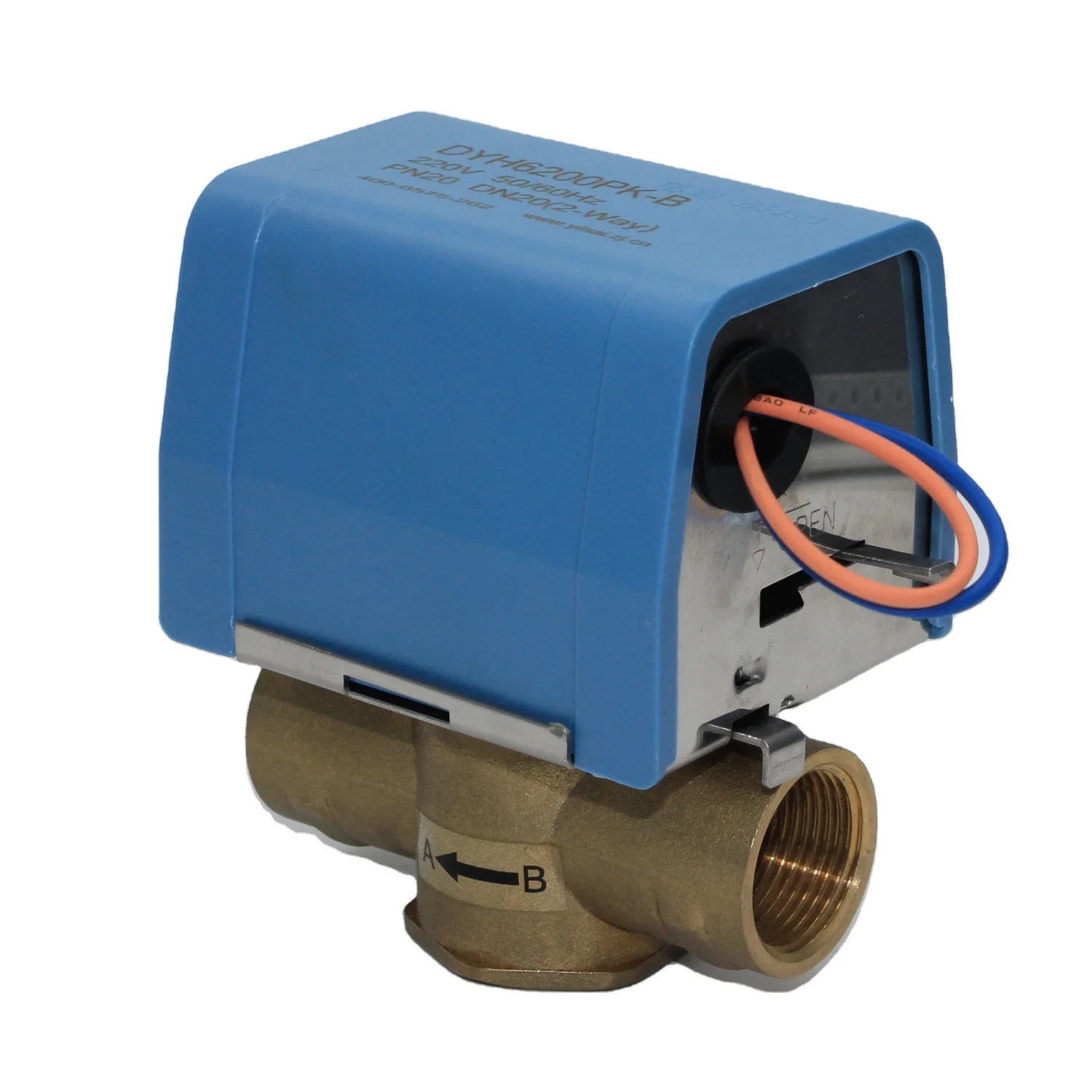 2 way  FCU valve  spring return actuator valve