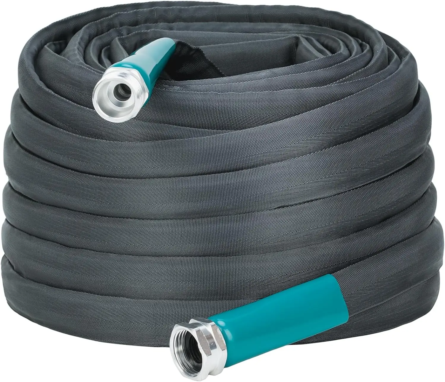 50FT плоский шланг легкий гибкий для воды лопнул 600 psi с 9 распылительной насадкой сверхмощный