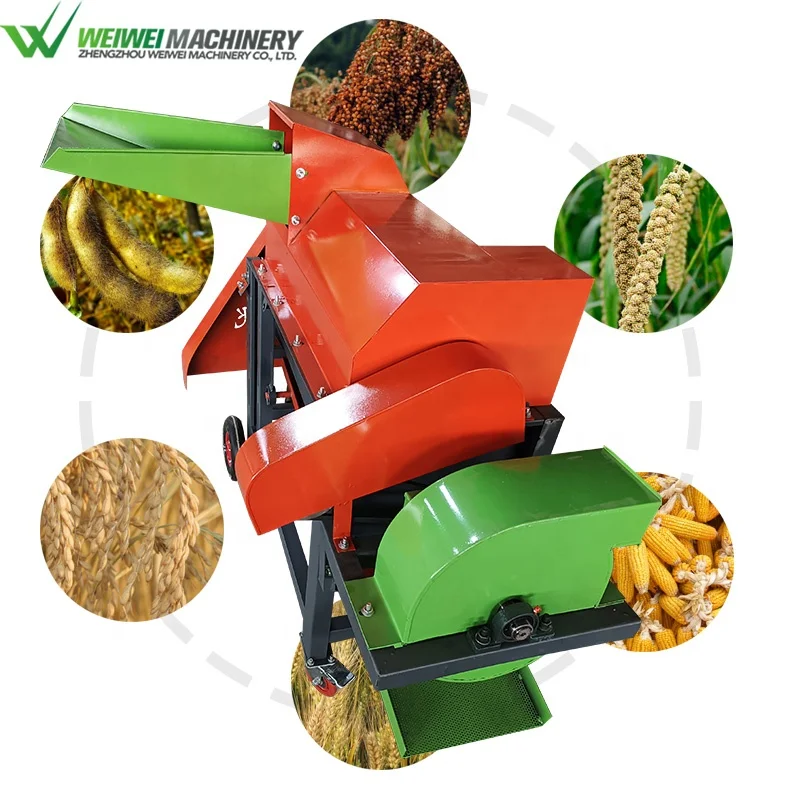 Weiwei Thresher Maize Sheller Corn Peel Machine Peeling maize thresher