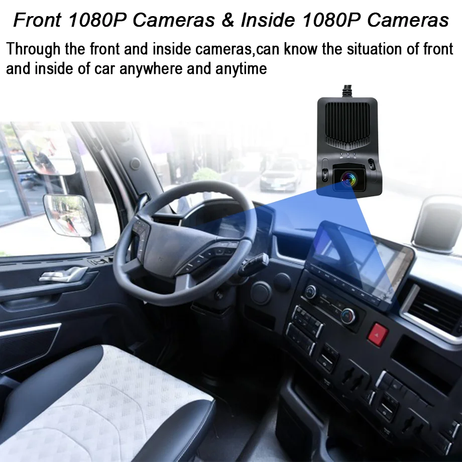 ISO factory 4ch dashcam night vision  car dvrs wifi 4ch car dvr  dash cam 1080p full hd front dash camera 360