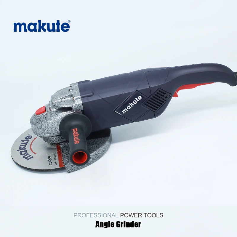china makute power tool 9inch 230m 2400w  AG026 high quality 801 electric angle grinder with soft-start