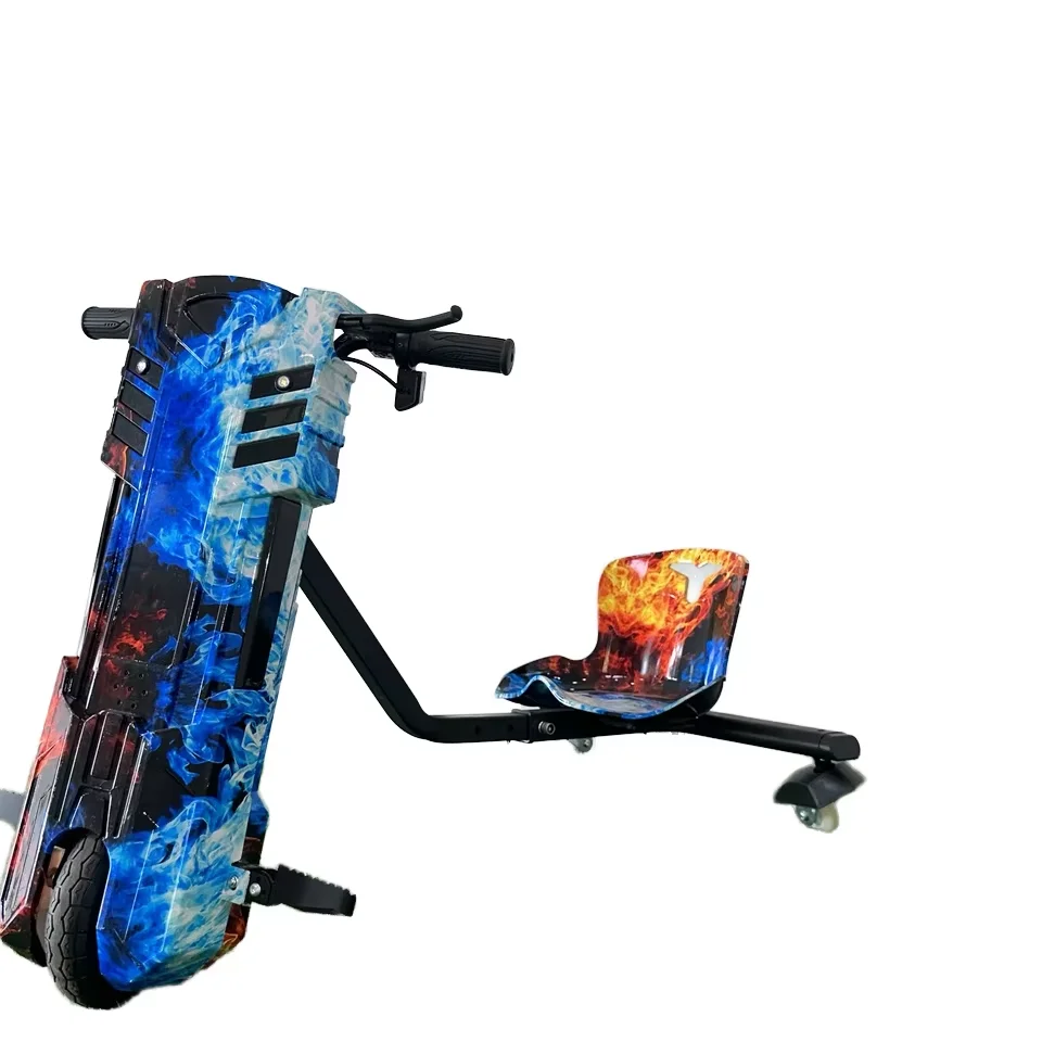 New Electric Three-Wheeled Drift Kart Timed Square Stall Tail-Flick Car Children Adults Primary School Students Net Red Product