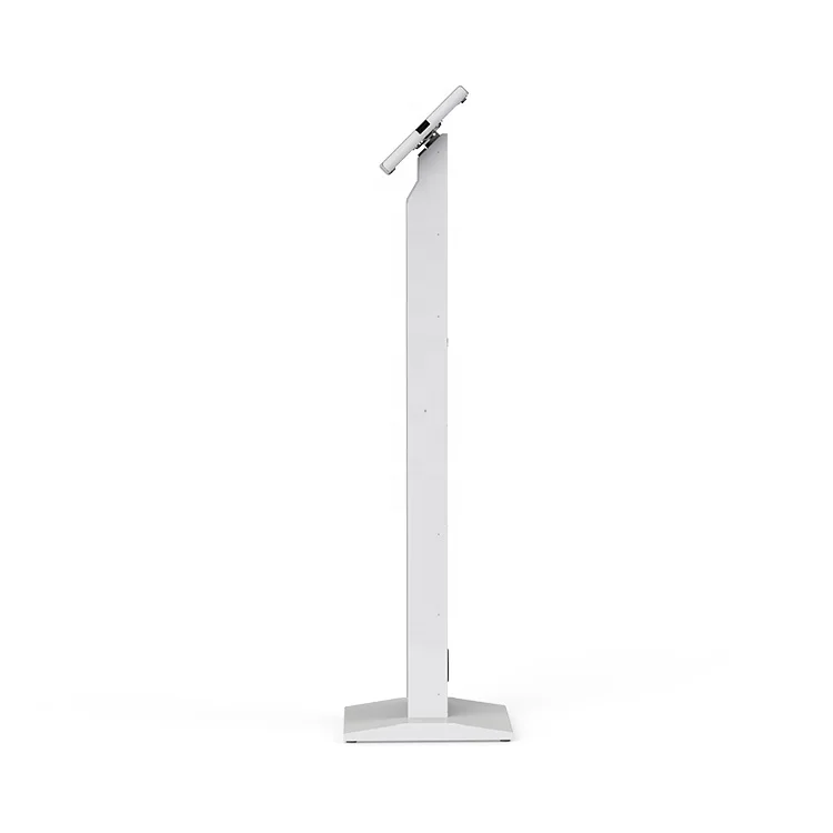 Exhibition Security Free standing Kiosk Display Stand Floor Tablet stand for iPad