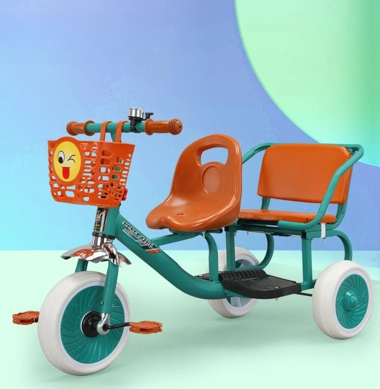 Wholesale Hot Selling Baby Electric Tricycle With Eva Tire New Model Kids Plastic Toy Tricycle Tricycle For Twins