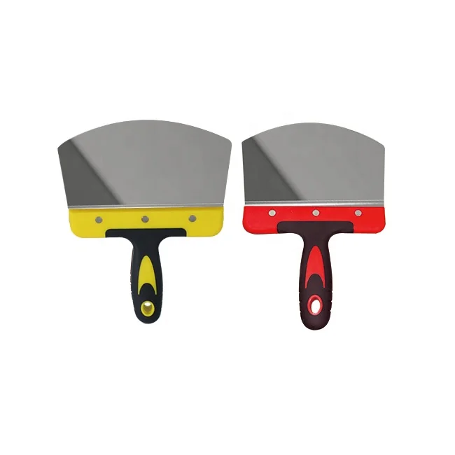 Good Quality Different Size Customized Color Putty Knife Stainless Steel Painters Wall Putty Knife For Home and Office
