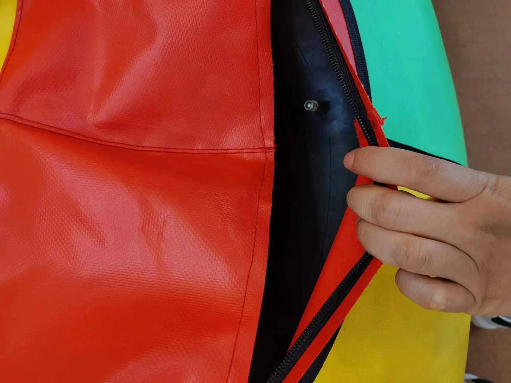 Outdoor Christmas Gifts PVC Winter Sledge Snow Sled for Kids Customized Color Feature Eco Material Size