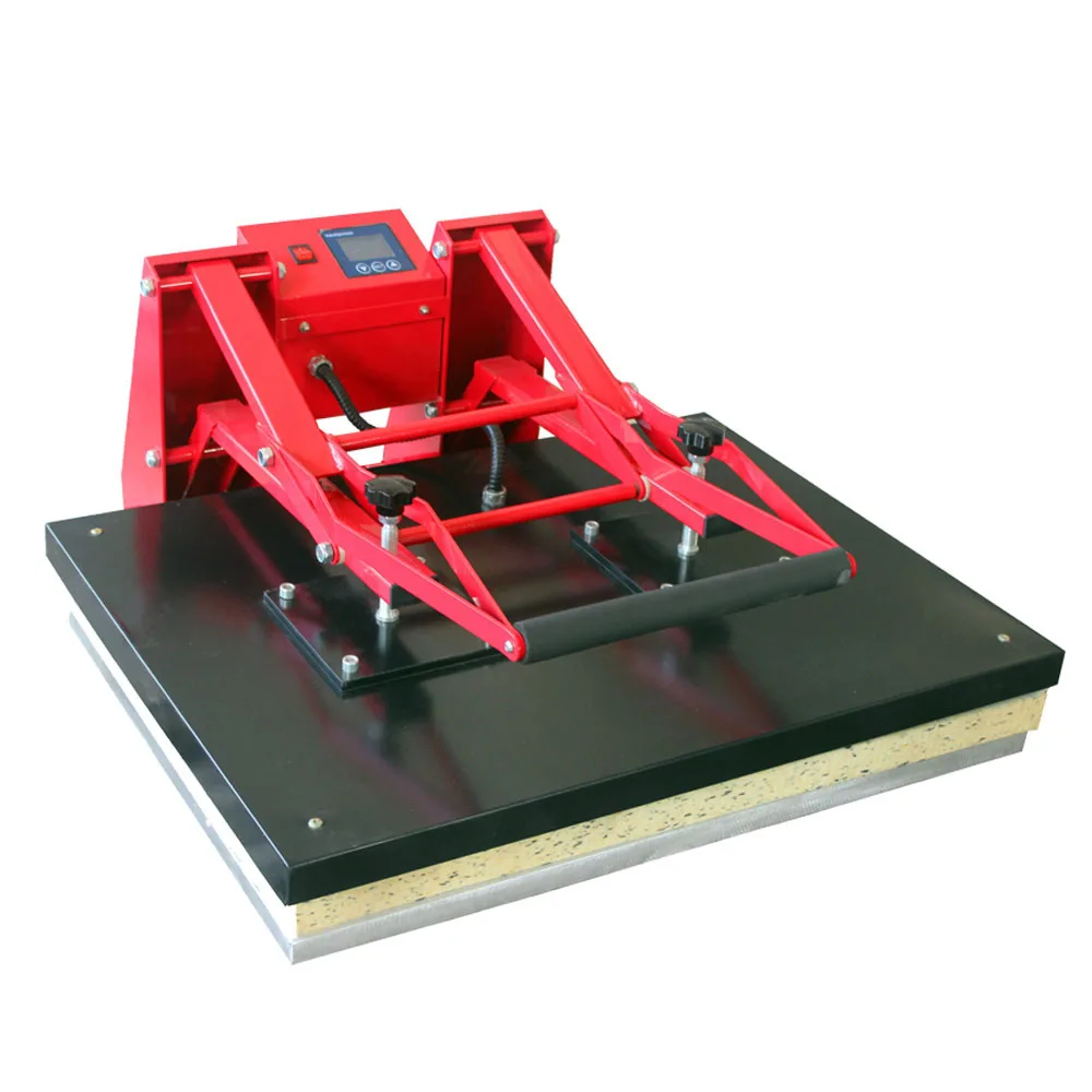 50x70 60x80 30x100cm manual large format size flatbed heat press sublimation machine