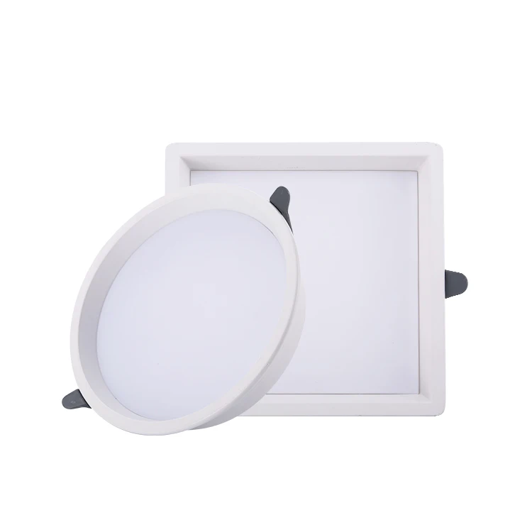 smart ceiling lamp led panel light led downlight housing 7w 12w 18w 24w 36w round Anti-glare led light
