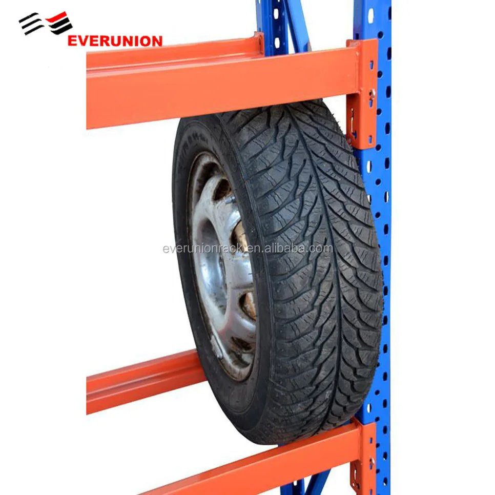 Removable Tire Rack For Warehouse Storage MetalTire Rack