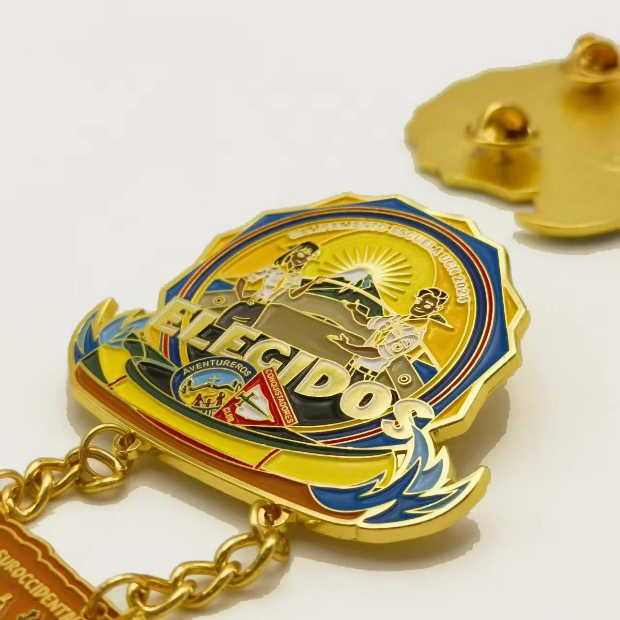Direct Factory Customized Logo Gold Plated Printing Engraving Hard Soft Enamel lapel pins