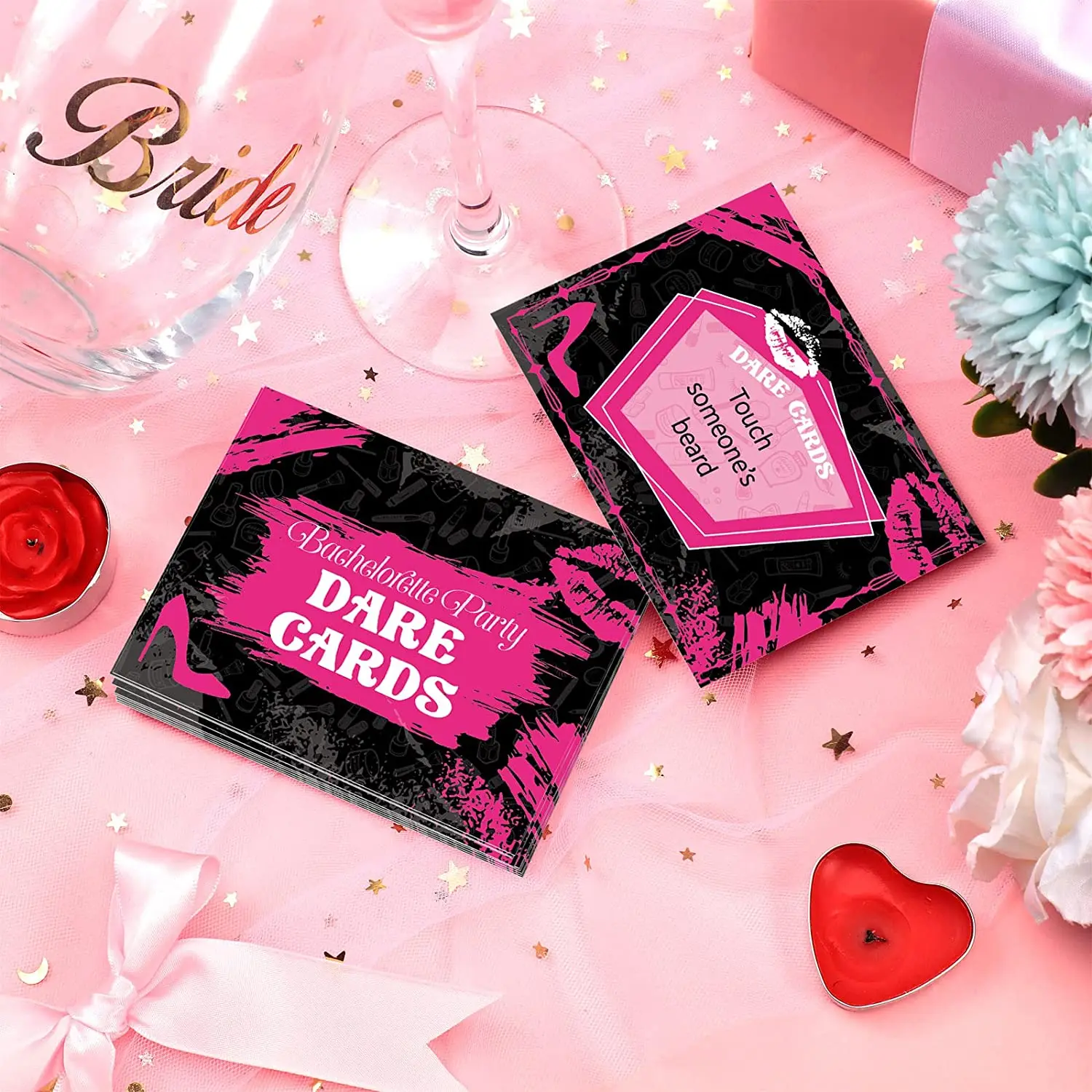 Party Dare Cards Scratch Off Cards and Scratch Off Label Night Out Scratch Off Activity Funny Dares Cards for Party Supplies