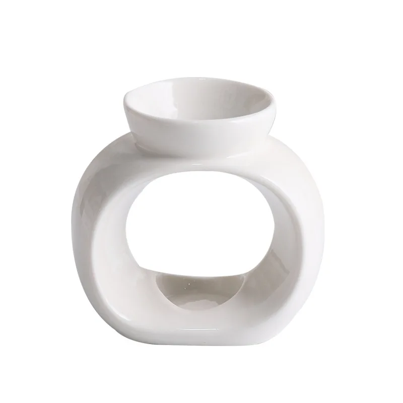 fragrance oils warmer cheap white ceramic candle wax melt burner