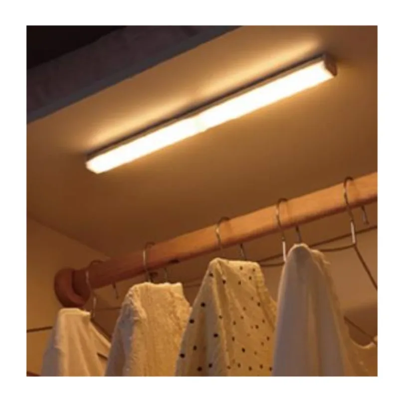 OEM Wholesale Cabinet Light 5V Usb Rechargeable 12cm 22cm 32cm 52cm led sensor wardrobe lamp light
