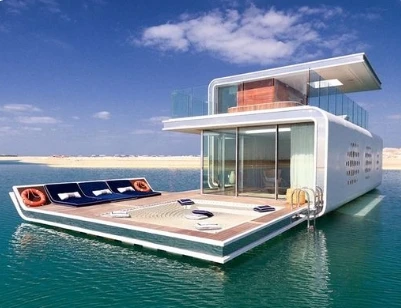 Luxury Floating Hotel Glamping Pod Prefabricated Luxury Container Houses for Tourism Movable Luxury Villas and Homes