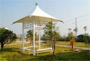 Customise Outdoor Tensile Membrane Structure Umbrella Strong Frame For Garden
