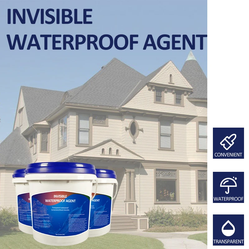 Antihumidity Waterproof Penetration Agent  Waterproofing Paint Transparent Waterproof Sealant