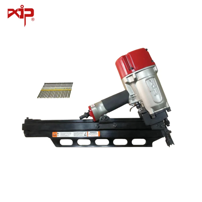 Industry quality 21 degree Pneumatic  Framing Nailer Nail Gun for 21 degree plastic strip framing nails