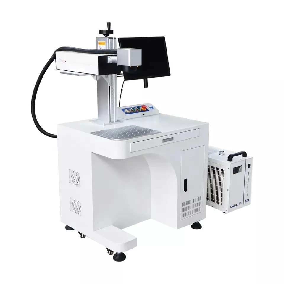 HOLYLASER CNC UV Laser Marking Engraving Machine Printer 3W 5W 10W 15W for Glass Hard Plastic Metal
