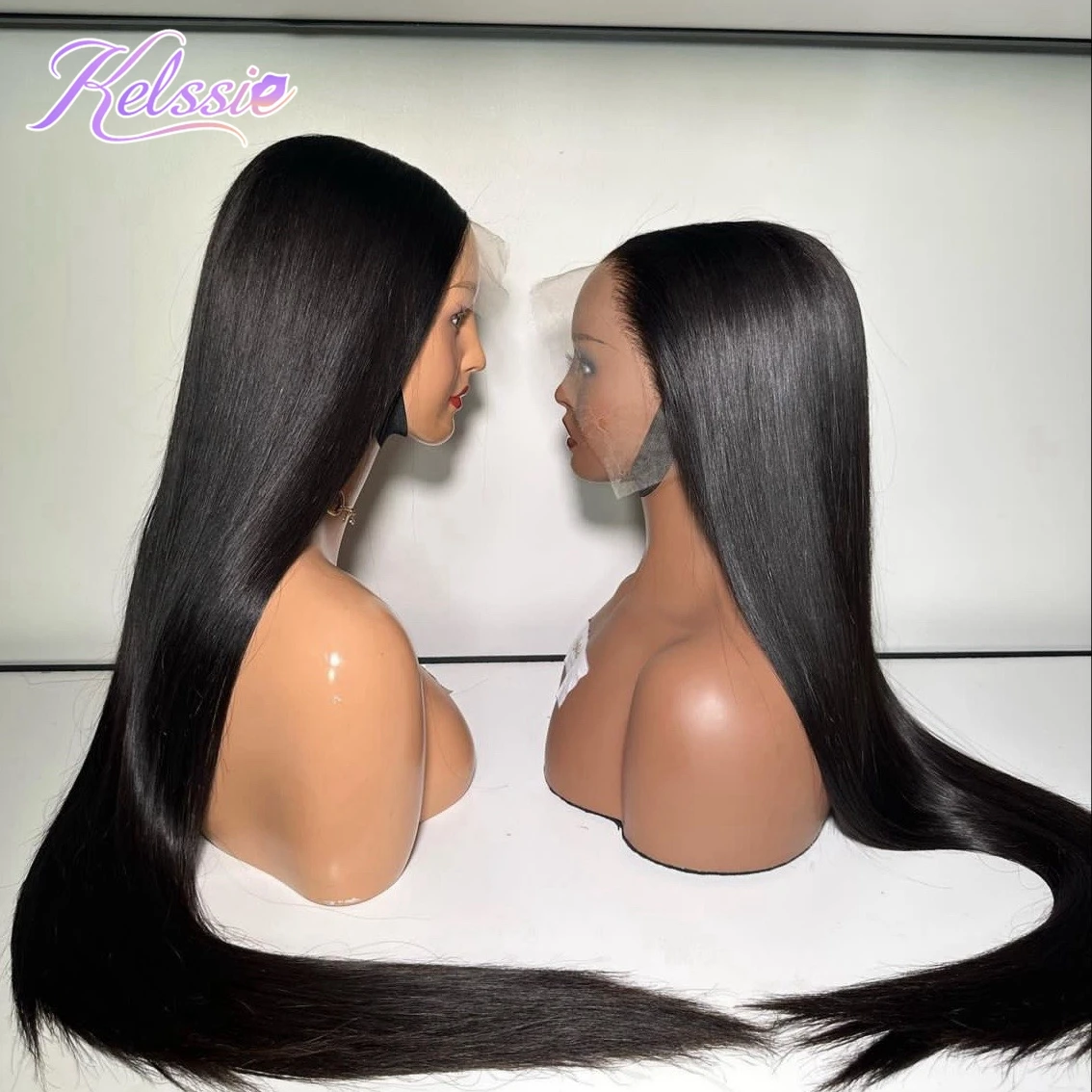 Подарок на День Святого Валентина 2024 бесклеевые бразильские волосы HD парики фронтальной сетке дешевые человеческие для чернокожих