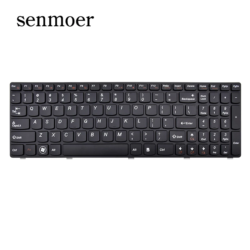 New Laptop Keyboard for Lenovo G570 G575 G575GX G575GL Z565 Z560 G770 US Keyboard Factory Price OEM INDIA Indonesia Shop