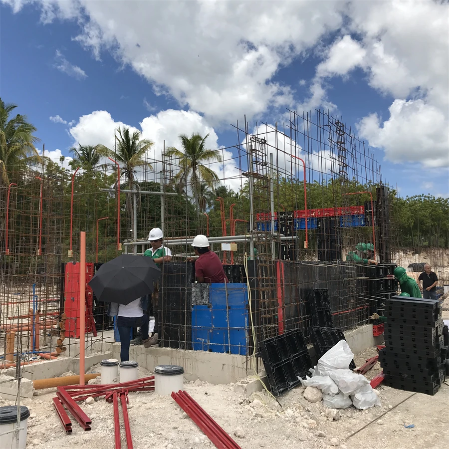 2022 New durable in use building concrete plastic materials TECON formwork