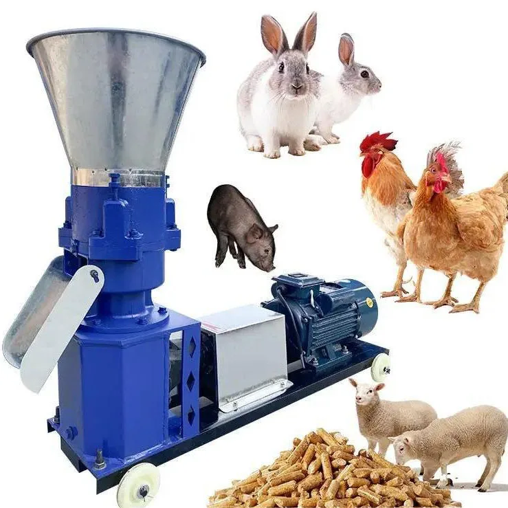 Animals Feed Pallet Maker Cat Floating Fish Feeds Pellet Making Machine Poultry Feed Processing Machinery