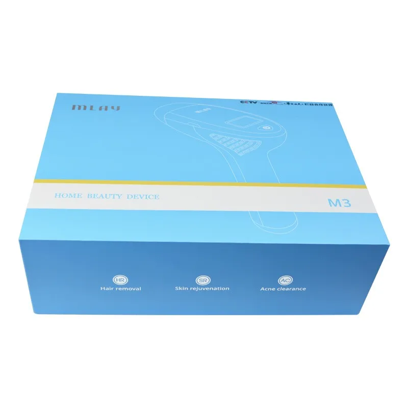 
MLAY 3 in 1 professional best portable ipl device hair removal home use / mini ipl hair removal machine with 3 functions 