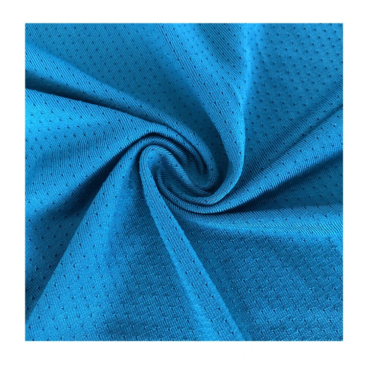 Hot Selling 90%Polyester 10%Spandex Lycra Butterfly Mesh Knitted Stretch Jersey Fabric
