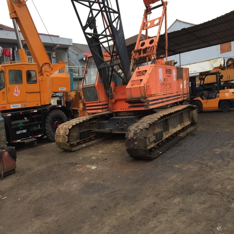 Хорошее качество, б/у гусеничный кран Hitachi KH180 на 50 тонн, распродажа