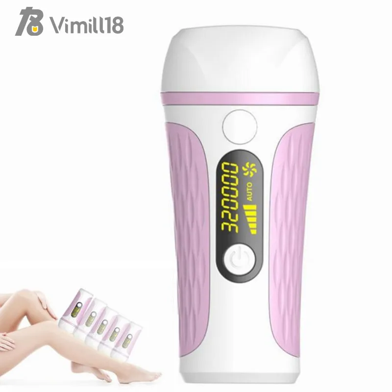 3 in 1 Professional Permanent IPL Epilator Laser Hair Removal LCD Display Bikini Painless Hair Remover Machine