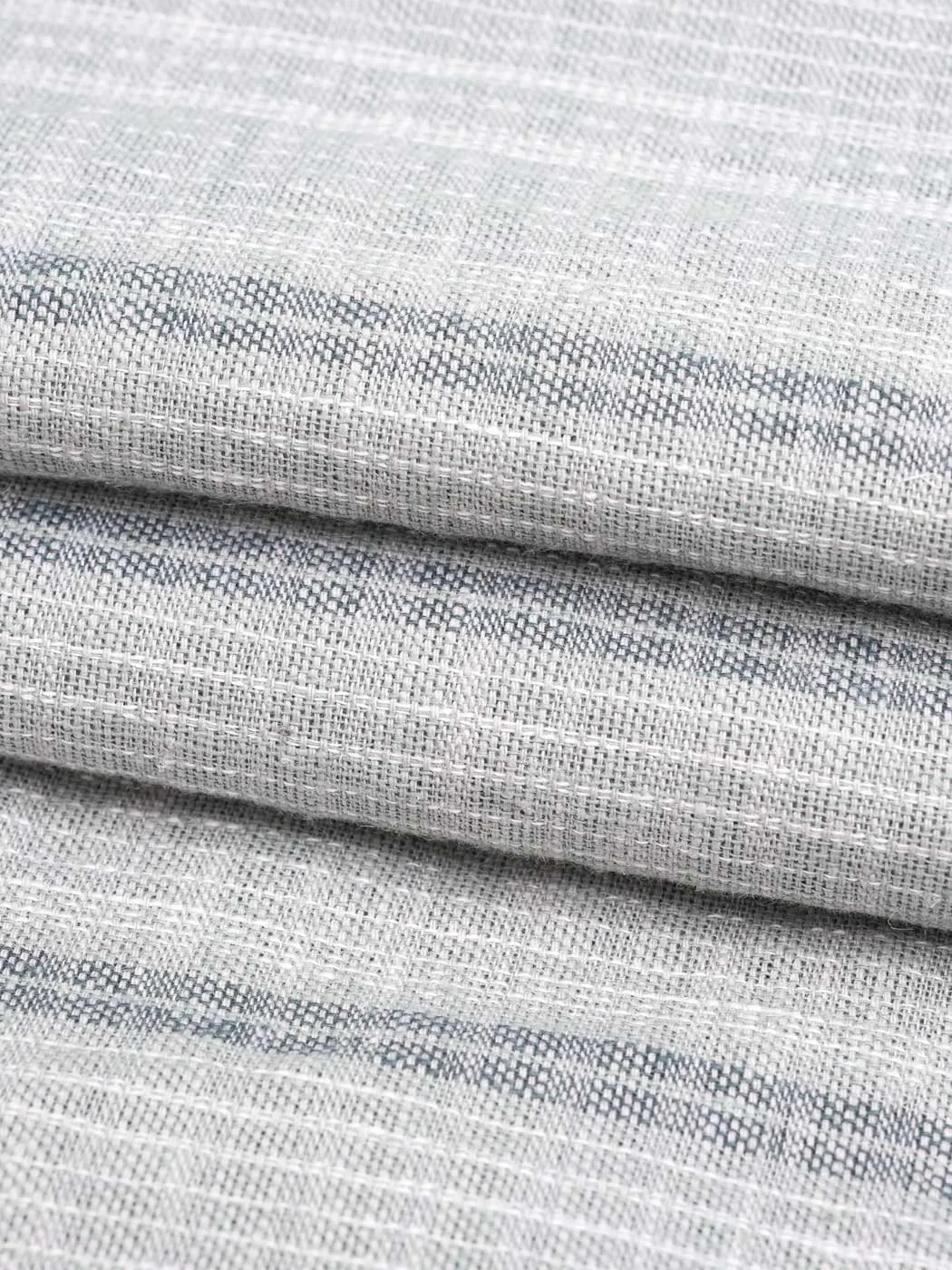 Hemp Organic Cotton Blended Fabric Yarn Dyed Stripe Fabrics for Garment