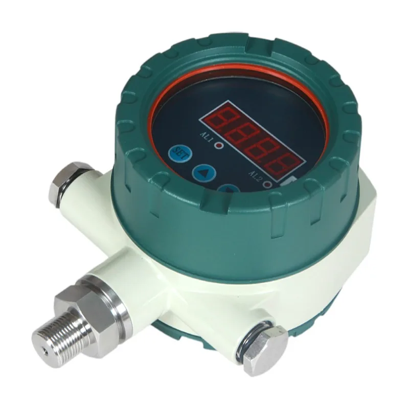 SENTEC PW450 Intelligent smart digital display pneumatic differential pressure control switch pressure switch with gauge