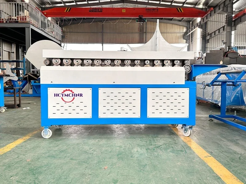 high quality Sheet Metal TDF Air Duct Flange Forming Machine for Rectangular duct making