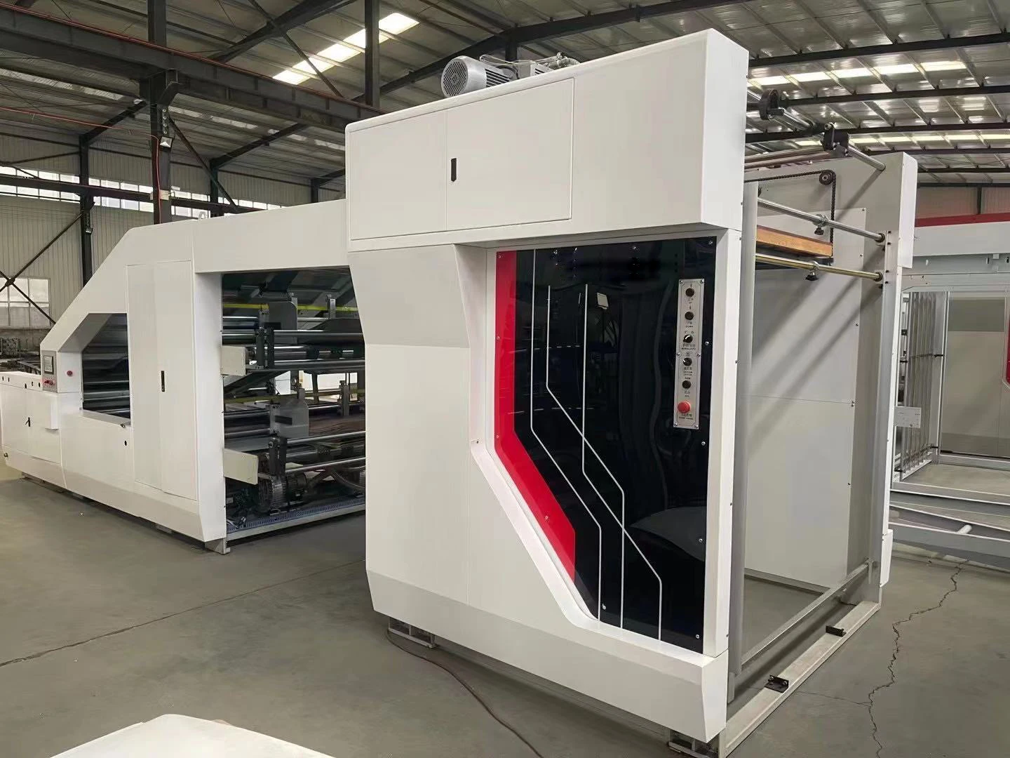 High-efficiency Intelligent 5 layer automatic flute laminator machine