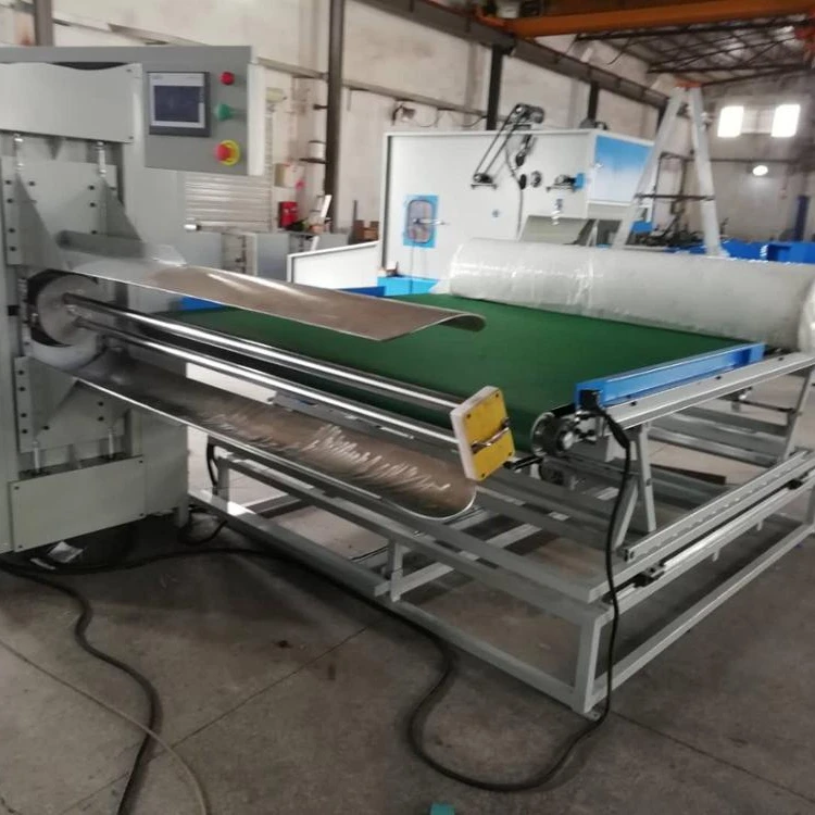 2020 Easy operate Automatic mattress packing machine precision mattress cover cushion packing machine for sale AV-303M
