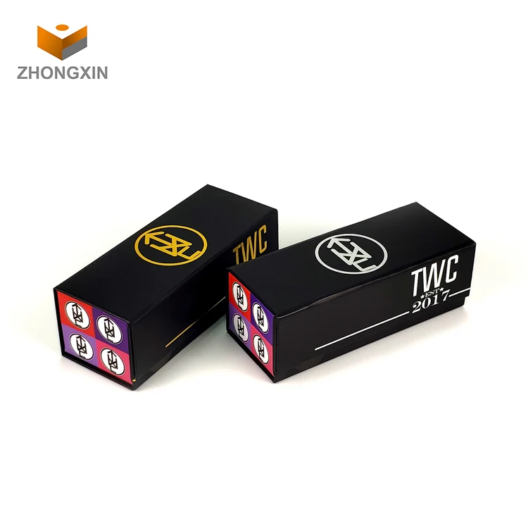 High quality wholesale durable sunglasses packaging boxes custom logo flip top eyewear paper box