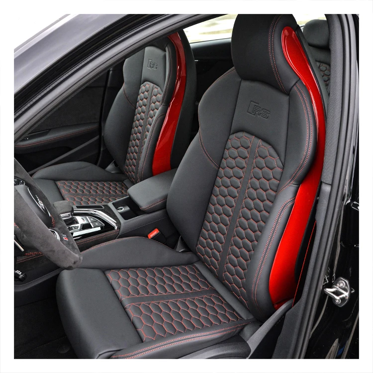 car Interior Accessories luxury customized leather cover bucket racing Sports Seats For Audi a3 a4 a5 a6 a7 a8 RS  upgrade