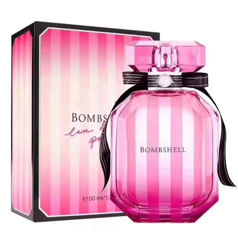 50ml Women Perfume BOMB SHELL Tease REBEL Famous Brand Secret Perfume Pink And Fragrance For Women Parfum With Spray