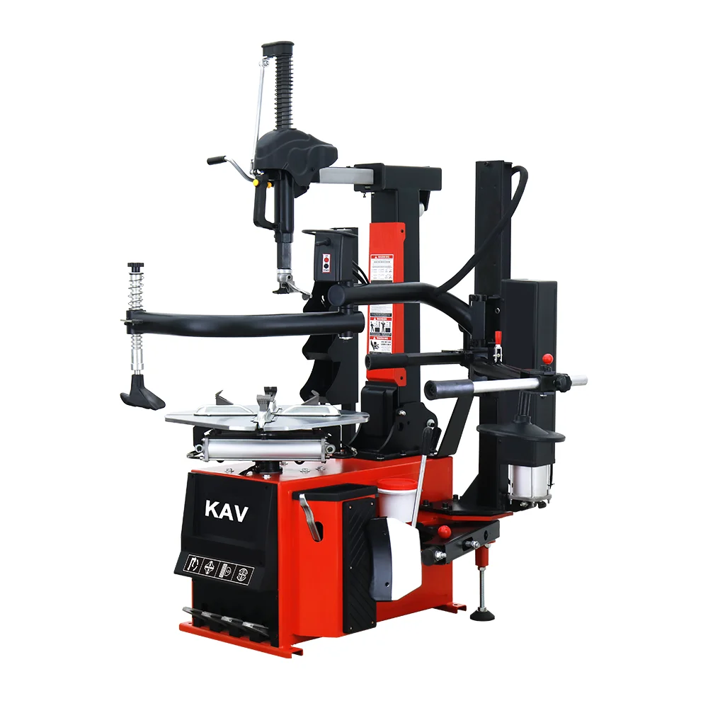 K-633 Factory Sale Professional Car Leverless Tilt Back Fully Automatic Tire Changer Tire Changing Machine
