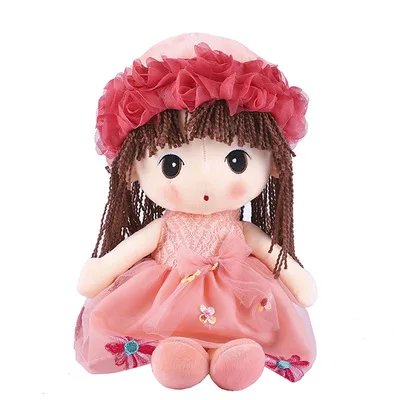 New  lovely wholesale stuffed&plush doll  flower fairy  doll  gifts  for babies plush doll