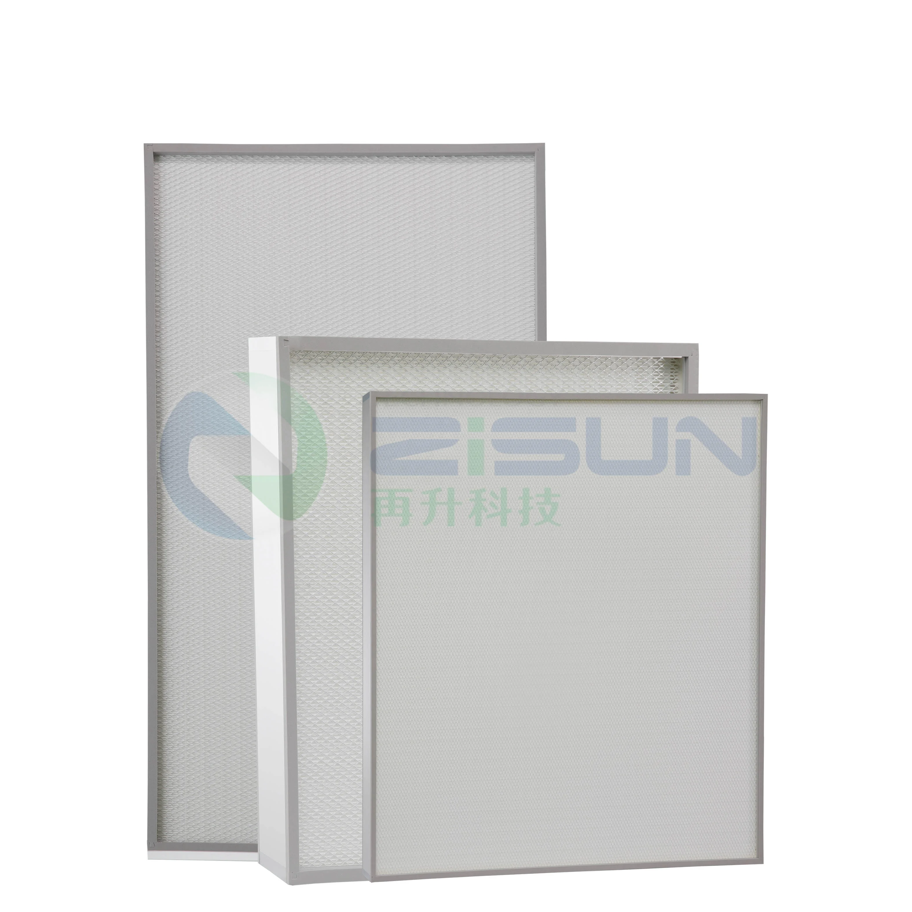 Custom size hepa filter h13-14 class Mini Pleat Hepa Filter for laboratory