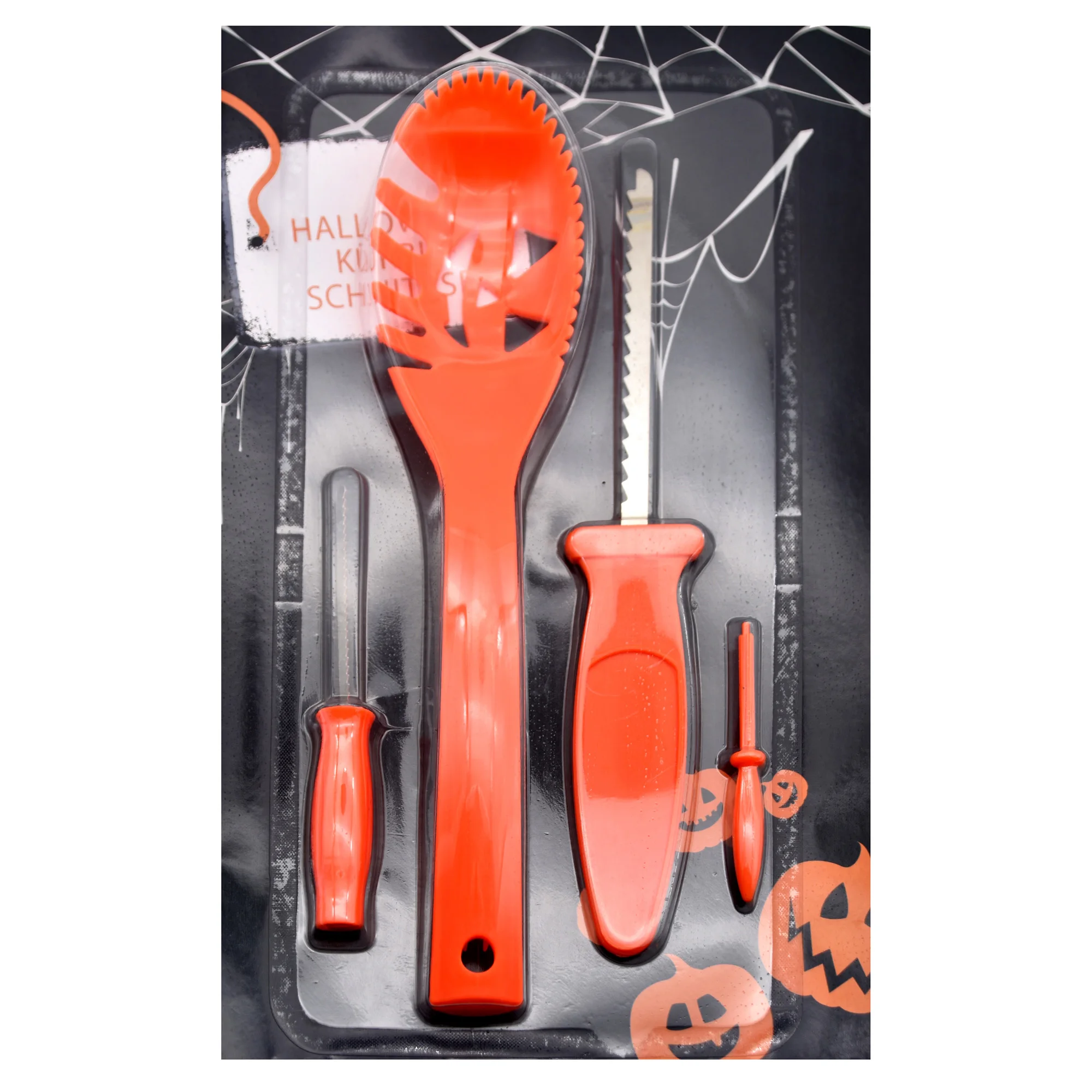 Хит продаж, подарочный набор для украшения на Хэллоуин, набор для вырезания тыквы