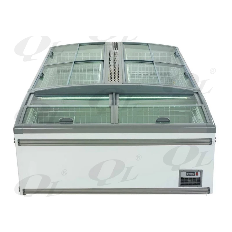 Коммерческое холодильное оборудование для супермаркета, комбинированный холодильник, замороженный морозильник для мяса