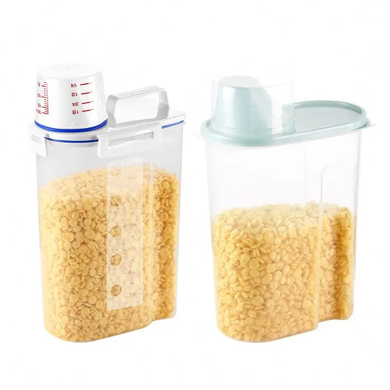 Household Airtight container grain storage boxes bean container plastic food grade kitchen small rice bucket storage container
