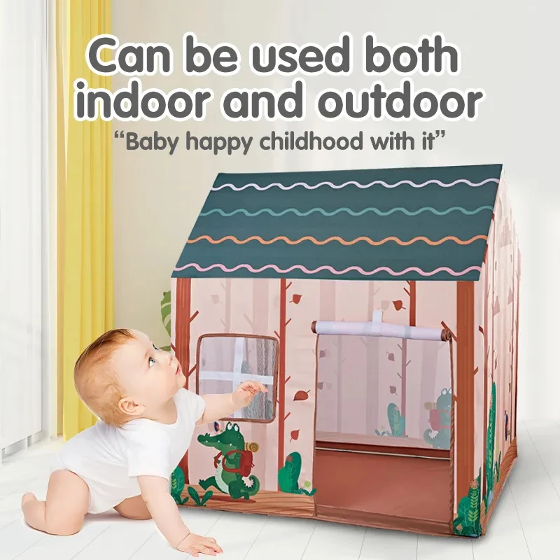 Wholesale Kids House Shaped Tents Children Tent House Tent For Kids Indoor Play